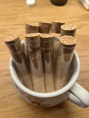 Selbstgemachtes Biersalz
