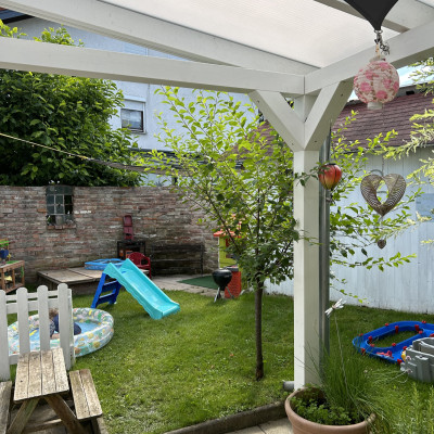 Garten für die Tageskinder Garten für die Tageskinder