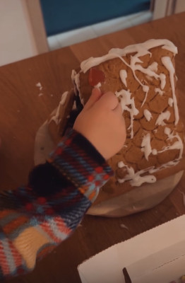 Wir machen ein Lebkuchenhaus